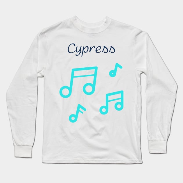 City Of Cypress Long Sleeve T-Shirt by Booze & Letters